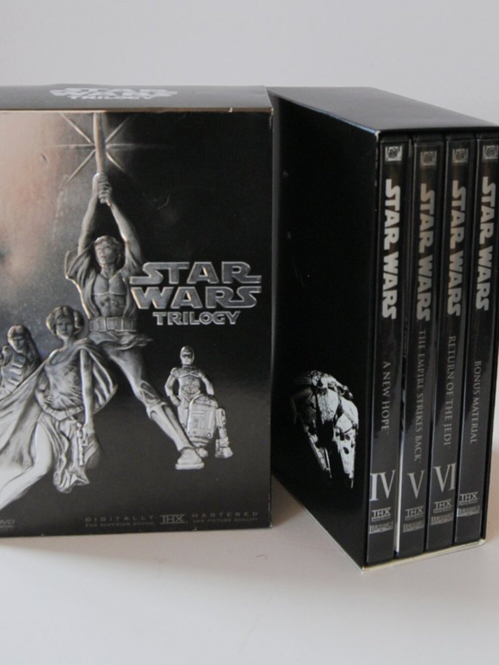 Star Wars Trilogy DVD 2004 Widescreen Edition, 4-Disc Set